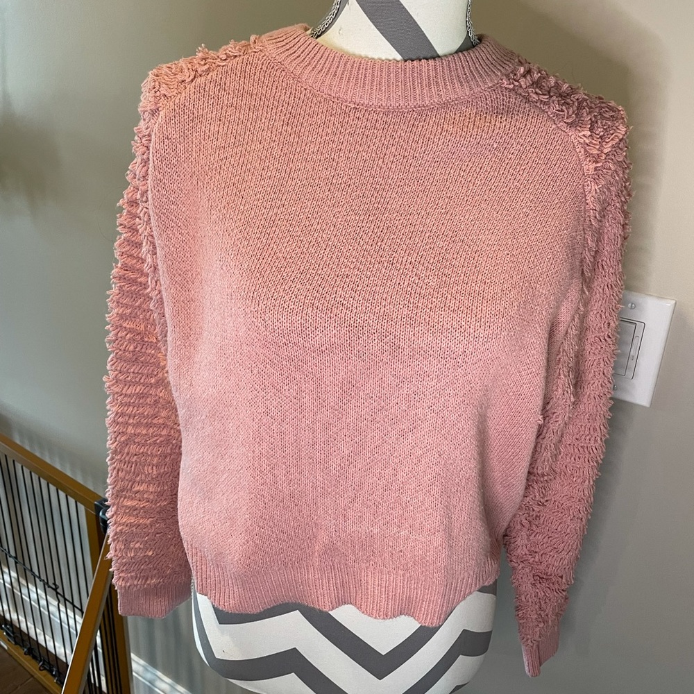 Rn Creme pink sweater. Never worn